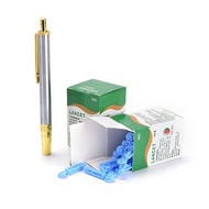 Pen Bekam Korea + Jarum Bekam Lancet 28g (Ready Stock)