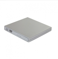 USB外置光碟碟DVD/CDRW台式機筆記本通用CD燒錄機（銀色）