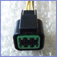 【Fast Ship+COD】 6 Pin IACV Servo Socket With Wires for Lancer '97-'99 CJ GSR, CK Pizza Gen 1 Mitsub