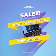 Web Hosting & FREE Domain 1 Tahun