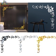 3D Diy Flower Shape Acrylic Wall Sticker Modern Sticker Home Decoration