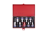 Bộ đầu khẩu mũi lục giác 1/2" Kingtony 4120PR - 9 Chi tiết H4-H17 - Đầu bắn lục giác | Thế Giới Thợ 