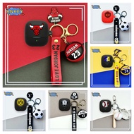 Case for Baseus Bowie M3 Protective silicone football pendant Covers Bluetooth Earphone Shell Headph