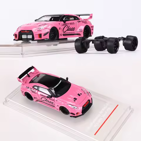 CM MODEL 1:64 LB-Silhouette WORKS 35GT-RR Alloy Model Car
