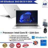 HP ELITEBOOK 840 G8 UESD LAPTOP - CORE i5-11GEN/ RAM 16 GB /SSD 512 GB/ WINDOWS 11