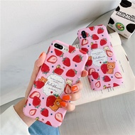 Strawberry Phone case, case, case, Soft case iPhone 11 Pro Max / iPhone 11 / iPhone 11 Pro / iPhone Xs Max / iPhone XR / Iphho