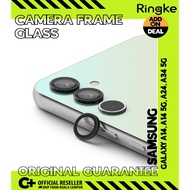 RINGKE® CAMERA LENS FRAME GLASS Samsung Galaxy A14/ A14 5G/ A24/ A34 5G 0.33mm Glass Aluminum Frame 