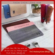 Foot logo carpet, soft plush carpet, super absorbent carpet, fine absorbent carpet, floor doormat, n