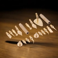 [MY] 7/9/10Pcs Heat Insert Nut Iron Tip M2 M3 M4 M5 M6 M8 Brass Thread Embedded Kit Tool For Plastic