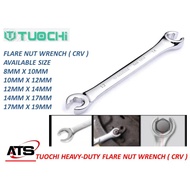 TUOCHI HEAVY-DUTY FLARE NUT WRENCH ( CRV )