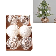 [Reday Stock] Baubles Christmas Decorations Christmas Balls Christmas Tree Baubles Sequins❀
