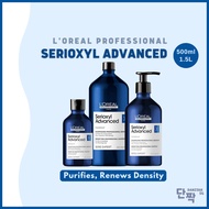 Loreal Professional Serioxyl Advanced Shampoo 500ml/1500ml (For Thinning Hair)