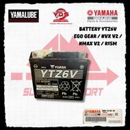 [ 100% ORIGINAL ] Yamaha Original Battery Bateri YTZ6V Ego Gear NVX V2 | Nmax V2 R15M |  BBM-H2100-0