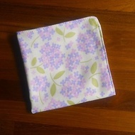 日本二重紗手帕 = 繡球花 = 紫 (共3色)