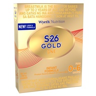 S26 Gold One Infant Formula from 0-6 Months  400g Powder