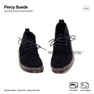 Voyagstuffofficial - Percy Boots 2Hole Suede Black Men