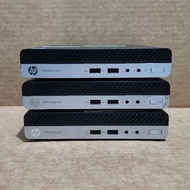 HP Mini Pc ProDesk 400 G3 Core i3 6100 Ram 8Gb Ssd 256Gb NVMe