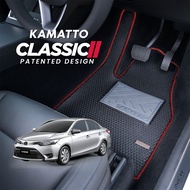Kamatto Classic Toyota Vios NCP150 2013 - 2018 Car Floor Mat and Carpet
