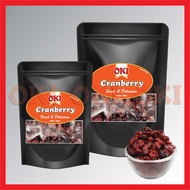 OKI Dried Cranberries/ kranberi dari USA - 100gm & 300gm - Wholesale Price