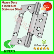 2PCS Door Hinge 5 inch Pintu Engsel 5 inci Door butterfly hinge 5inch 五寸门合页 Grill Hinger Door Close