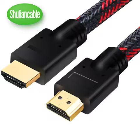 SHULIANCABLE HDMI Cable 2.0 4K HDR for Splitter Extender Adapter laptop TV LCD Laptop PS3/4 Projecto