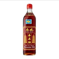 23077 Minyak Wijen Sesame Oil Chee Seng Pagoda 750 ML