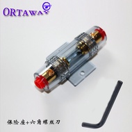 Love Chehuiyou Car Audio Fuse Holder Car Power Amplifier Subwoofer Fuse Fuse Fuse Modified
