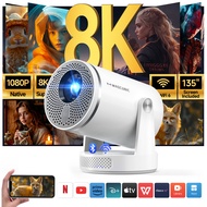 Magcubic HY320Pro Projector 4K Mini Projector 1080P Android 14 WiFi 6 BT5.4 Voice Control Auto Focus