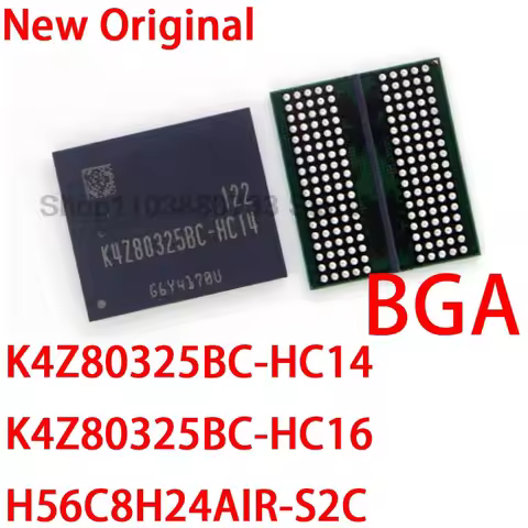1PCS 100% test K4Z80325BC-HC14 K4Z80325BC-HC16 H56C8H24AIR-S2C K4Z80325BC HC14 K4Z80325BC HC16 H56C8