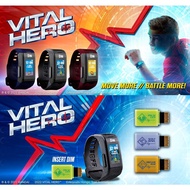 Bandai Digimon Vital Bracelet Vital Hero Dim Card Dinosaur Roar DimCard Agumon Gabumon Digivice Digi