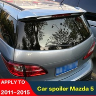 For Mazda 5 Roof Spoiler Accessories 2011-2015 Year Mazda5 High Quality ABS Plastic Car Rear Tail Wi