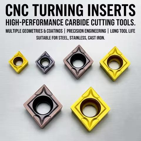 CCMT Carbide Turning Insert for CNC Lathe | CCMT0602 CCMT09T3 CCMT1204 | ZM20 ZM25 for Steel Stainle