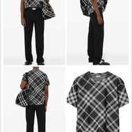 BURBERRY英國男款格紋上衣XS