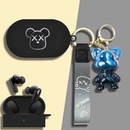 For OPPO Enco Buds2 Pro Case Cartoon Pokémon Keychain Pendant OPPO Enco Buds2 Pro Silicone Soft Case