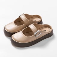 READY STOCK💝 WEBEE LCLC Womens Sandals Outdoor Fairy Style Casual Closed-Toe Flat  Sandals 2338