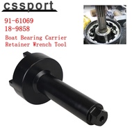 91-61069 Boat Black Stainless Steel Bearing Carrier Retainer Wrench Tool For Mercruiser Alpha One Br