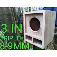 Speaker BOX 3 INC,8-9MM,P14,L12.5,T17 CM