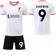 2425 Liverpool 2 Away Soccer Jerseys For No. 11 Salah And No. 4 Van Dijk/Jota （ALO）
