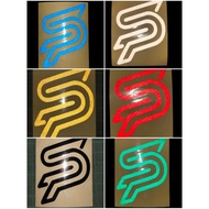 SP 2 REFLECTIVE LOGO STICKER
