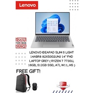 Lenovo IdeaPad Slim 5 Light 14ABR8 82XS002UMJ 14'' FHD Laptop Grey ( Ryzen 7 7730U, 16GB, 512GB SSD,