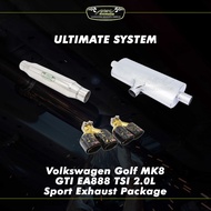 Volkswagen Golf MK8 GTI EA888 TSI 2.0L Sport Exhaust Package