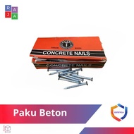 Concrete Nails White Line Nails
