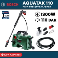 Bosch Easy Aquatak 110 High Pressure Cleaner Water Jet Mesin Cuci Kereta Car Wash 100 BAR 1300W (06008A7FL0)