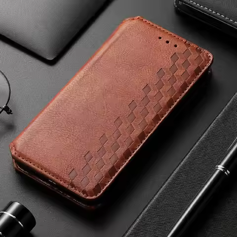 For Blackview Shark 9 5G Magnetic Leather Wallet Luxury Book Case For BlackView Shark 9 Flip Cover B