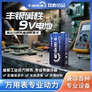 Hot-selling Fast Shipping Shuanglufeng Silver 9V Alkaline Battery Wholesale Smart Toilet Genuine 6LR