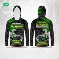 （JING02）Combine Jet Mud Fighter Hectare Long Sleeve Fullprint Cool Material Jersey / Combi Driver Op