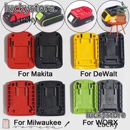 LUCKY DIY Adapter, Durable Portable Battery Connector, Tool Accessories ABS Charging Head Shell for Makita/DeWalt/WORX/Milwaukee 18V Lithium Battery