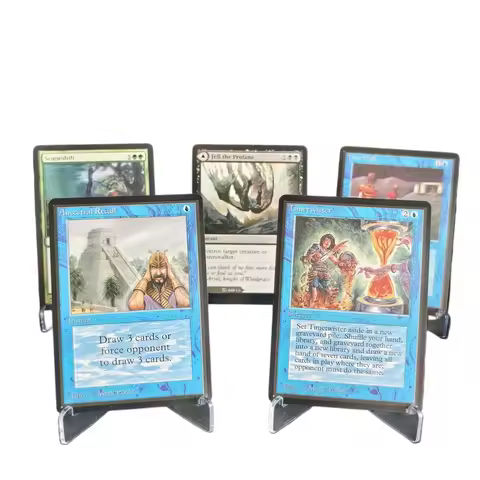 REGULAR 17 Custom TCG Proxy Cards P9 Vintage Playtest Sleeved Ancestral Recall Time Walk Timetwister