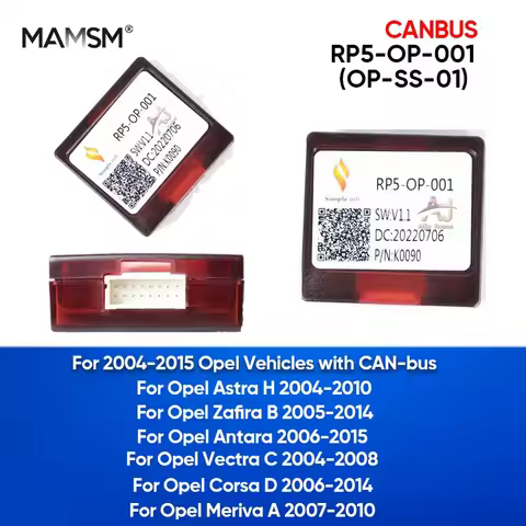 MAMSM 16PIN Car Radio Canbus Decoder Box For Opel Astra H Zafira B Vectra C Corsa D Meriva A Can bus
