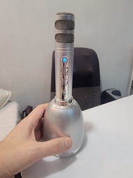 Tosing bluetooth karaoke microphone silver
